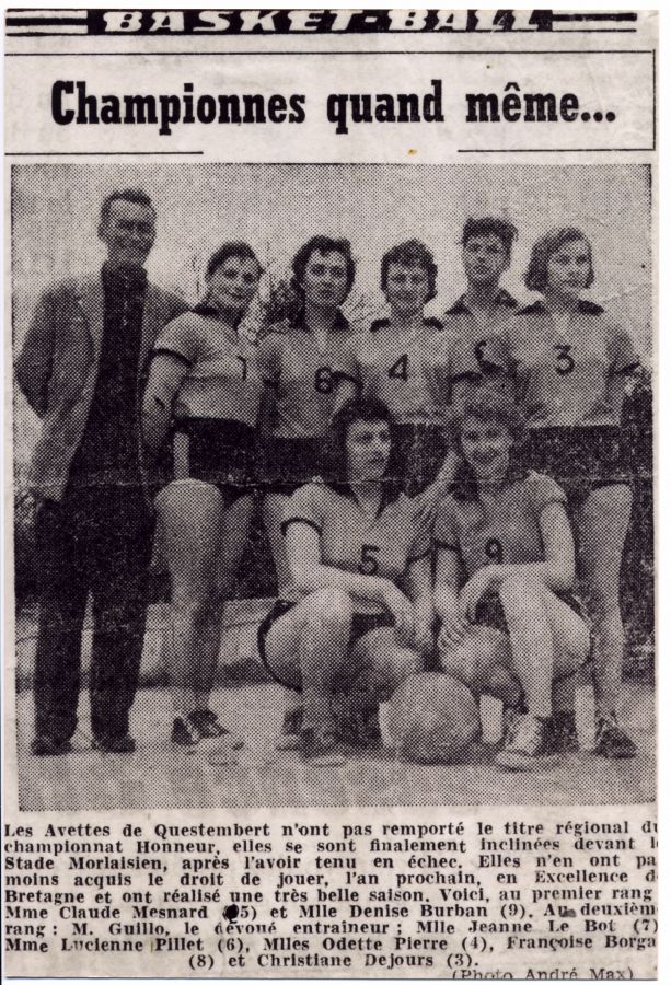 Les Avettes 1958