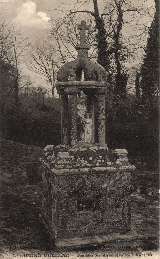 Le Guerno - La Fontaine Ste-Anne