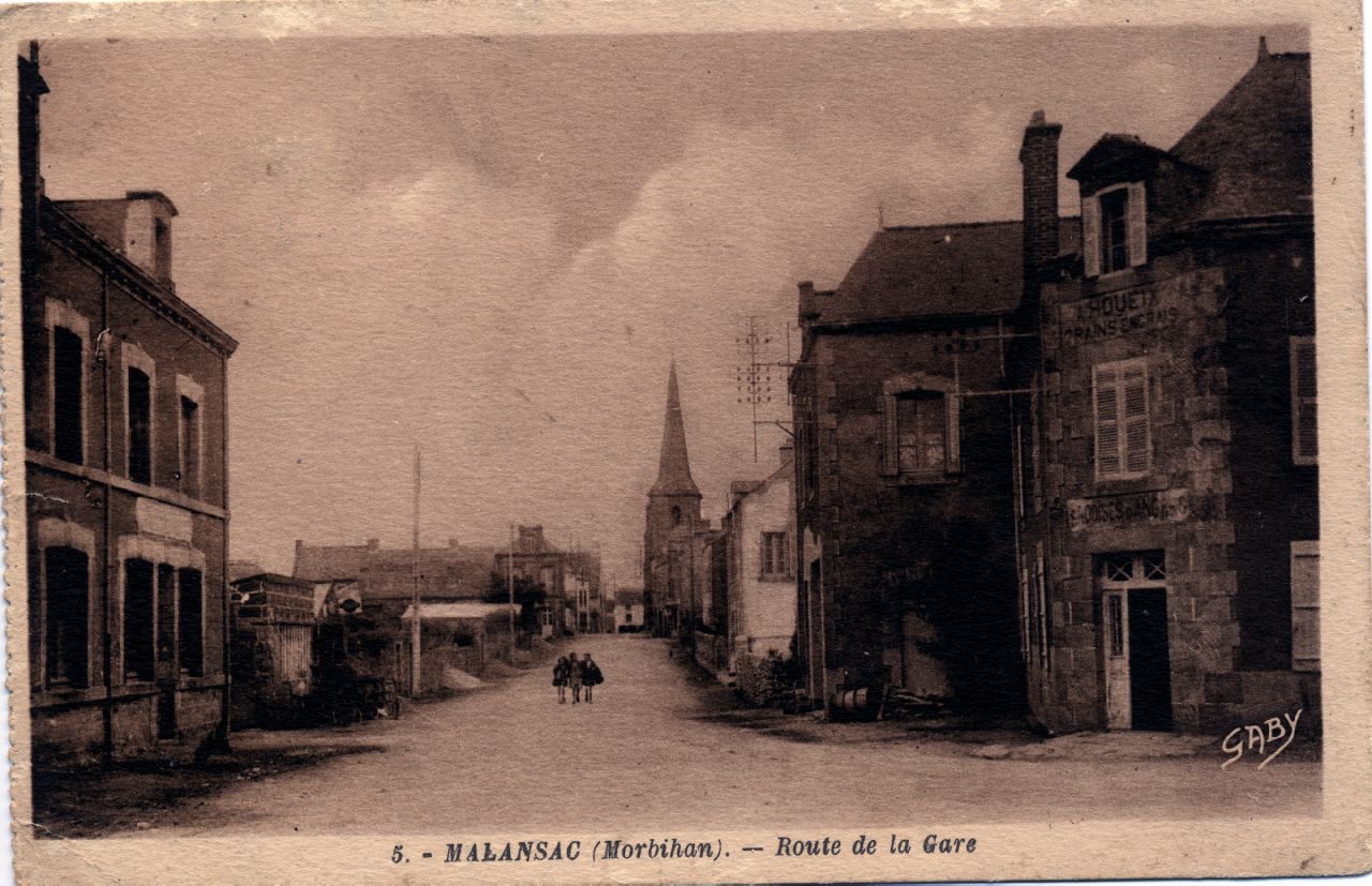 Malensac - Route de la Gare