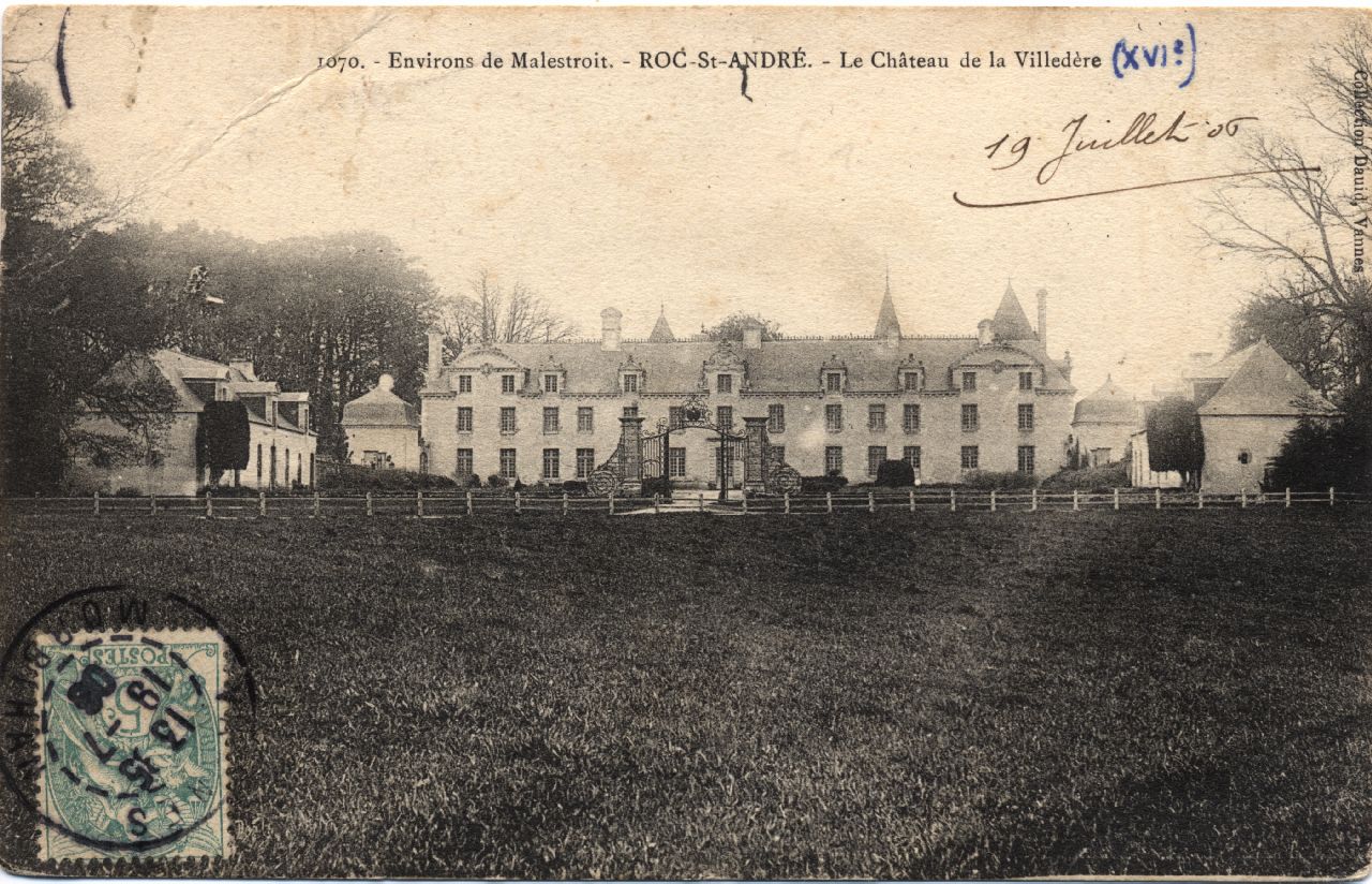 Le Roc-St-Andr - Le Chteau de la Villeder