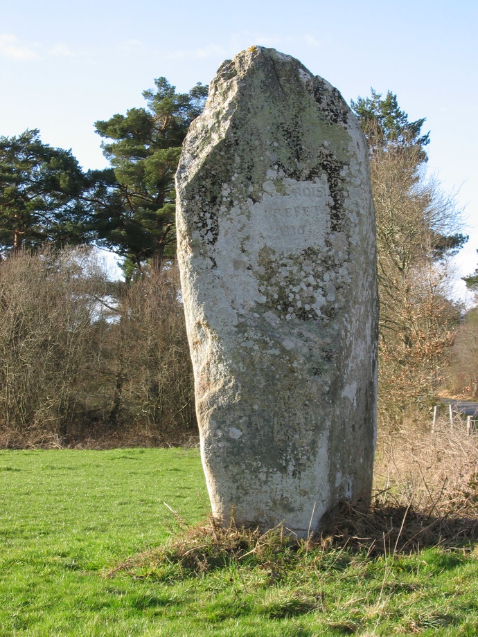 Pluherlin - La Pierre Longue (03/2004)