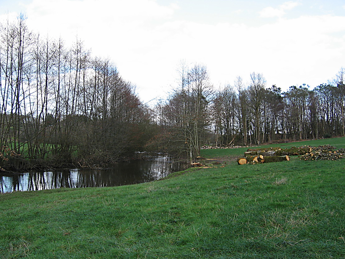 Pluherlin - L'Arz au Pont de l'Eglise (03/2004)