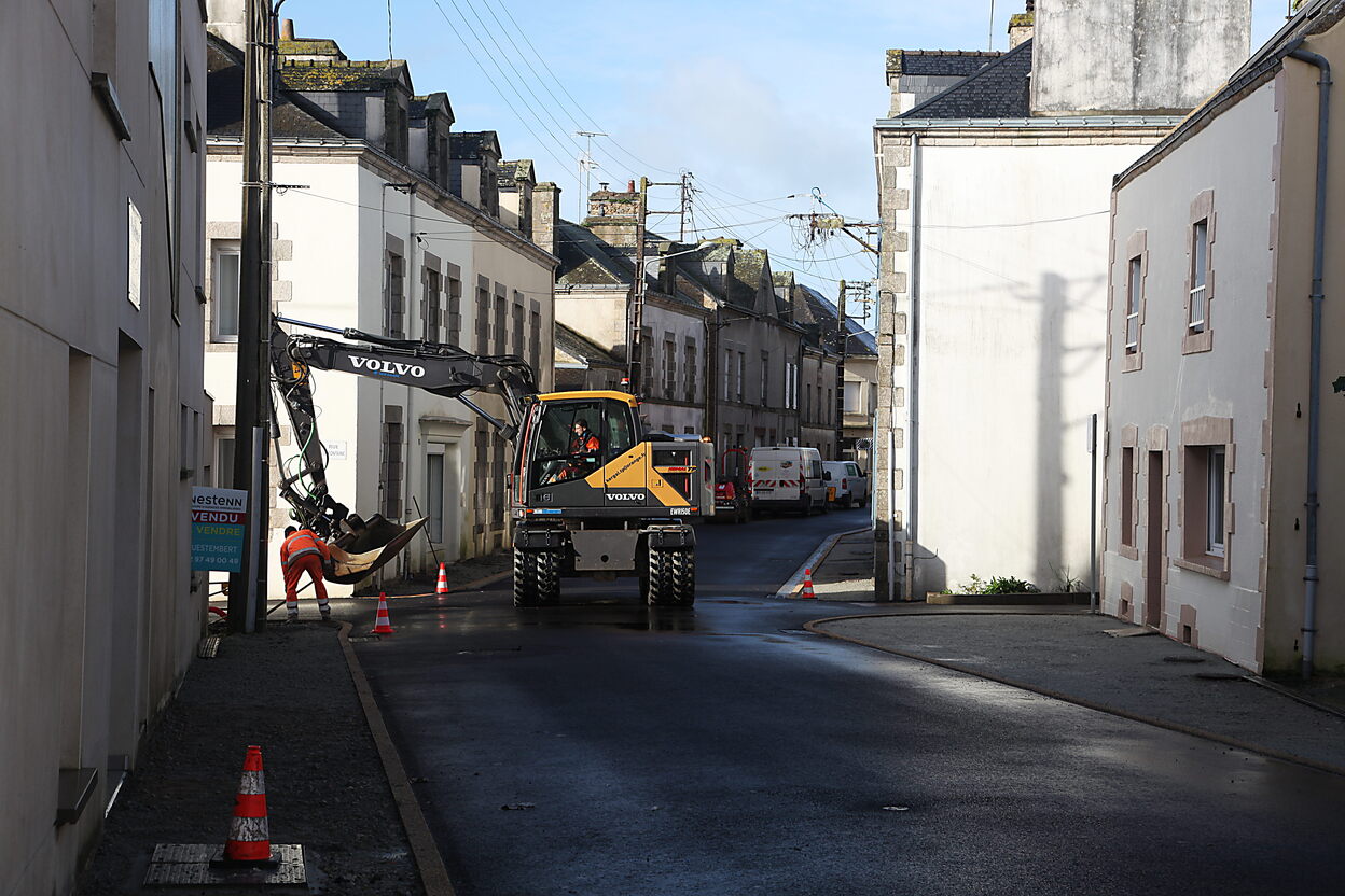 Travaux Rue Alain le Grand (10/2023)